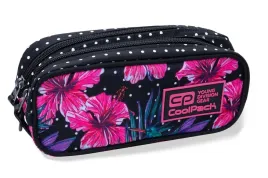 coolpack-piornik-szkolny-saszetka-podwojna-clever-blossoms-b65102