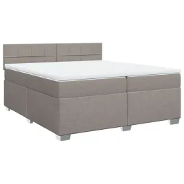 lozko-kontynentalne-z-materacem-taupe-tkanina-200x200-cm