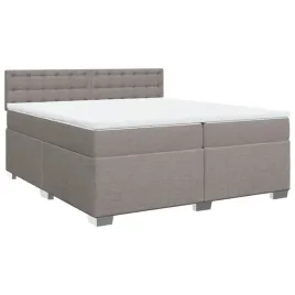 lozko-kontynentalne-z-materacem-taupe-tkanina-200x200-cm