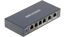 switch-poe-4-portowy-100mbps-niezarzadzalny-ds-3e0106p-e-m
