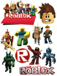 wydruk-oplatek-cukrowy-na-tort-roblox-napis-gratis