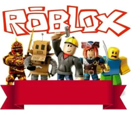 wydruk-oplatek-cukrowy-na-tort-roblox-napis-gratis-a5-12-14cm