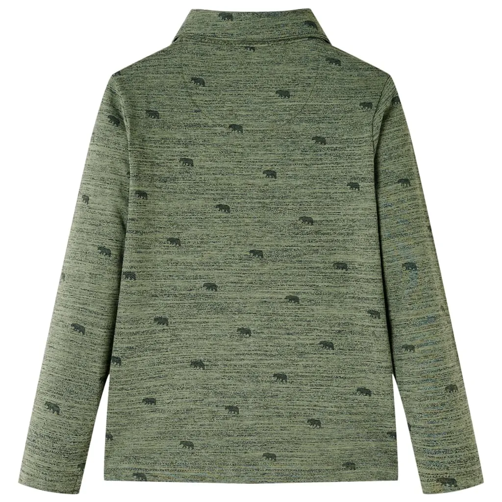 koszula-dziecieca-khaki-melanz-128