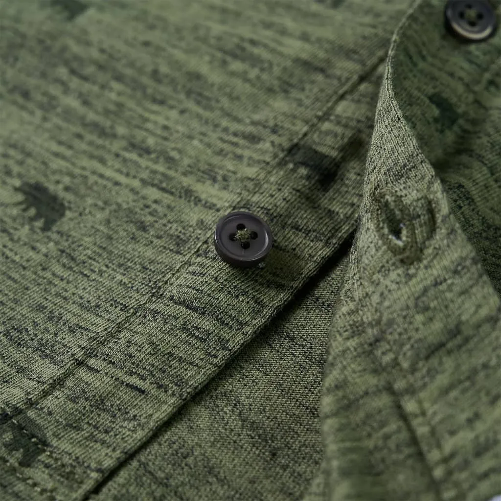 koszula-dziecieca-khaki-melanz-128-stan-nowy