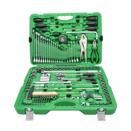 Zdjęcie produktu ZESTAW NARZĘDZI MIESZANYCH 144 EL 1/2" 1/4" 3/8" WALIZKA NARZĘDZIOWA TOPTUL