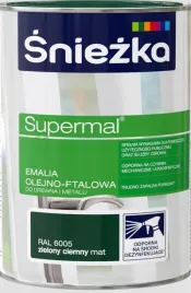 sniezka-supermal-emalia-olejno-ftalowa-drewno-metal-ciemny-zielony-mat-08l