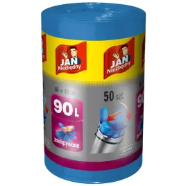 jan-niezbedny-worki-na-smieci-niebieskie-mocne-z-tasma-90l-50-sztuk
