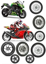 wydruk-cukrowy-na-tort-motor-motory-napis-gratis