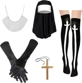 akcesoria-do-kostiumu-zakonnicy-welon-kolnierz-zakolanowki-krzyz-halloween