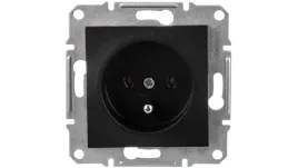 asfora-gniazdo-2p-pe-bez-ramki-antracytowe-eph2800171