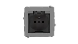 deco-gniazdo-bryzgoszczelne-z-u-klapka-dymna-szary-mat-27dgpb-1zdp