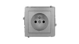 deco-gniazdo-pojedyncze-z-u-2p-z-srebrny-metalik-7dgp-1zp