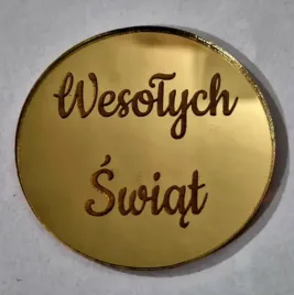 topper-na-tort-zlota-plexi-dekor-boze-narodzenie-wesolych-swiat