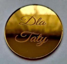topper-na-tort-zlota-plexi-dekor-dla-taty-dzien-ojca