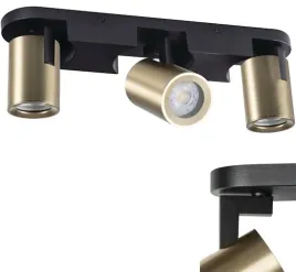lampa-sufitowa-led-oprawa-scienno-potrojna-laurin-3x-10w-gu10-czarno-zlota