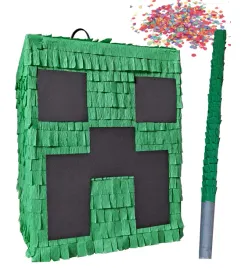 piniata-urodzinowa-prostokat-minecraft-szer-20cm-wys-30cm-kij-konfetti