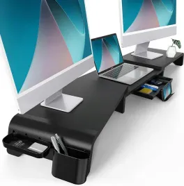 stojak-pod-monitor-podstawka-z-szuflada-3-polki-z-regulacja-kata-organizer