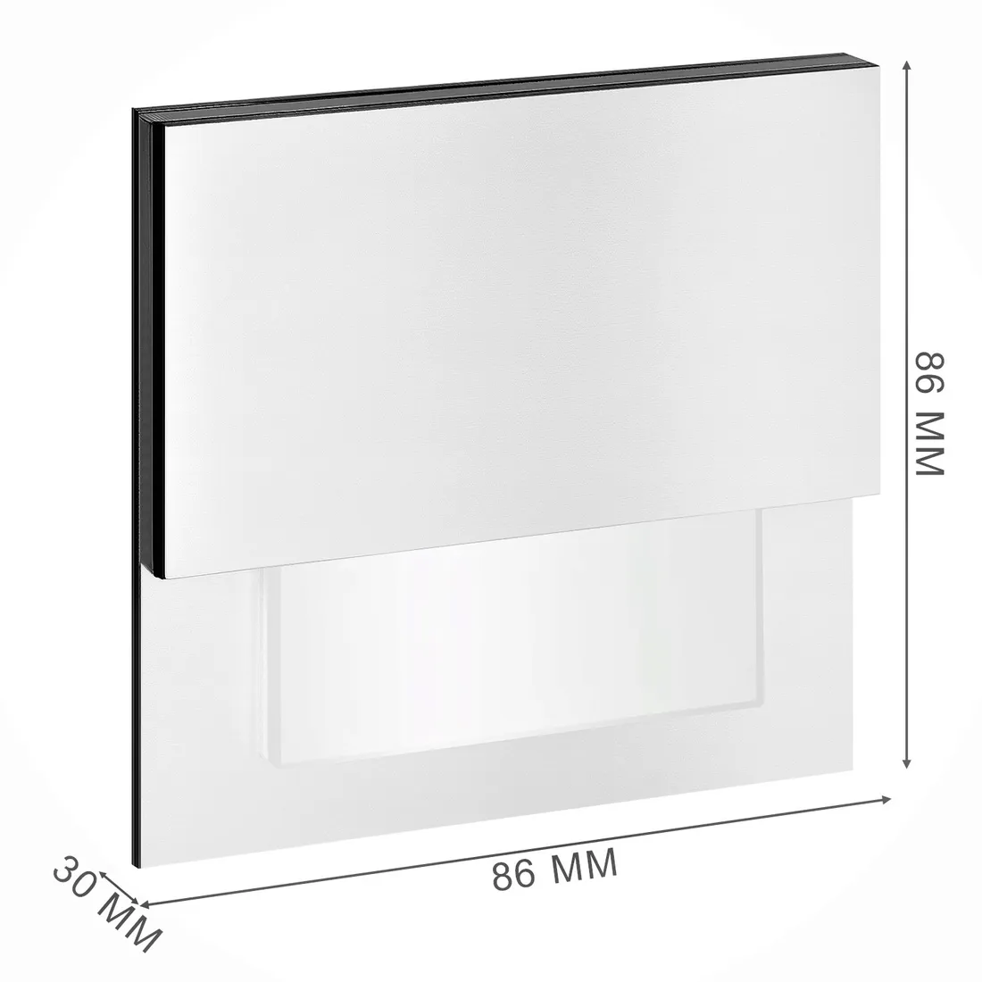 oprawa-schodowa-lampka-led-biala-230v-do-puszki-fi60-ciepla-3000k-ledroom-stan-nowy