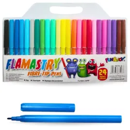 pisaki-24-kolory-funandjoy-mazaki-flamastry-szkolne-dla-dzieci