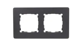 simon-detail-82-ramka-podwojna-detail-original-premium-grafit-podstawa-a