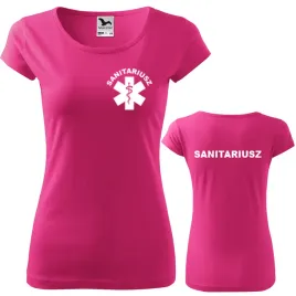 damska-koszulka-z-nadrukiem-sanitariusz-roz-xs