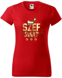 szef-swiat-koszulka-damska-czerwona-swiateczna-xxl
