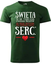 t-shirt-swiateczny-zielona-koszulka-meska-serce-xl