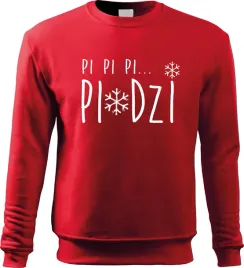 bluza-bez-kaptura-czerwona-z-nadrukiem-pizdzi-l