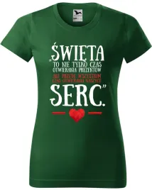 t-shirt-swiateczny-zielona-koszulka-damska-serce-s