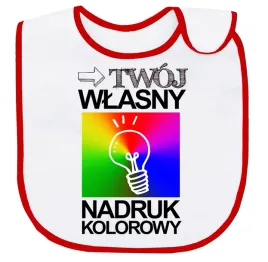 sliniak-z-wlasnym-nadrukiem-bawelniany-czerwony