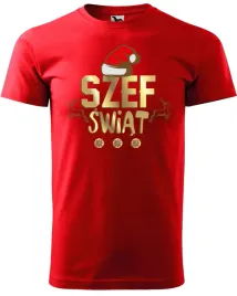 szef-swiat-koszulka-meska-czerwona-swiateczna-xl