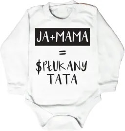 body-ja-mama-splukany-tata-biale-rozm-80