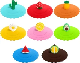 silikonowa-pokrywka-na-kubek-szklanke-uchwyty-kolorowe-owoce-zestaw-8-sztuk