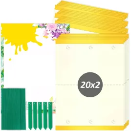 40x-pulapki-na-owady-pulapka-lep-ochrona-roslin-przeciw-muszkom-owadom