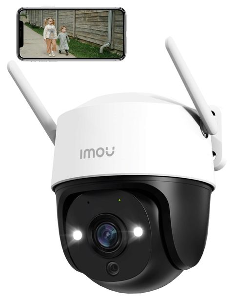 IMOU Kamera Zewnętrzna 2K AI Rozpoznawanie 360° PTZ WiFi Noc Pełnokolorowa