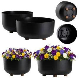 komplet-donic-misa-okragla-na-nozkach-czarne-oslonka-plastikowe-na-kwiatki