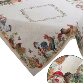 obrus-gobelinowy-100x100-cm-wiosenny-w-kwiaty-na-stol-bezowy-swiateczny