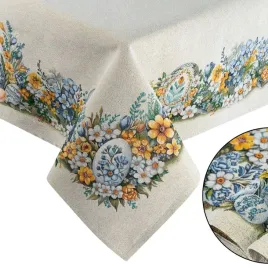 obrus-gobelinowy-140x180-cm-wiosenny-dekoracja-wielkanocna-na-stol-bezowy