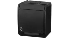 gniazdo-zasilajace-pojedyncze-natynkowe-hermetyczne-ip44-czarne-z-klapka