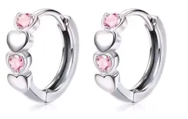 srebrne-kolczyki-serduszka-kolka-dla-dziewczynki-stal-chirurgiczna-316l