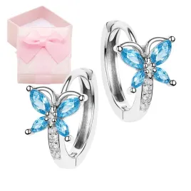 srebrne-kolczyki-dla-dziewczynki-kolka-z-motylkiem-srebro-925-na-urodziny