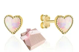 zlote-kolczyki-585-dziecko-dziewczynka-serce-chrzest-roczek-komunia-prezent