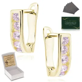 zlote-kolczyki-585-dla-dzieci-925-jasnorozowe-cyrkonie-pamiatka-chrztu-sw