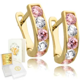 zlote-kolczyki-333-dzieciece-cyrkonie-na-chrzest