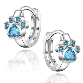 srebrne-kolczyki-dla-dziewczynki-lapki-niebieskie-kolka-kolczyki-srebro-925