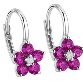 kolczyki-srebrne-dla-dziewczynki-dzieci-wiszace-rozowe-kwiatki-srebro-925