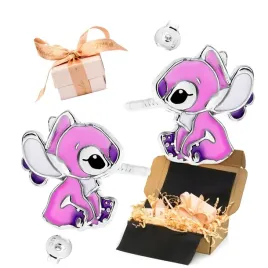 kolczyki-srebrne-925-z-emalia-rozowy-stich-angel-dla-malej-damy-prezent