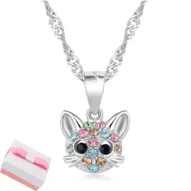 naszyjnik-srebrny-rodowany-dla-dziewczynki-kotek-uroczy-prezent