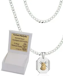 lancuszek-srebrny-pancerka-230-mm-z-medalikiem-pr-925-grawer-gratis