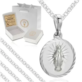 srebrny-lancuszek-cudowny-medalik-pr-925-prezent-komunia-chrzest-grawer